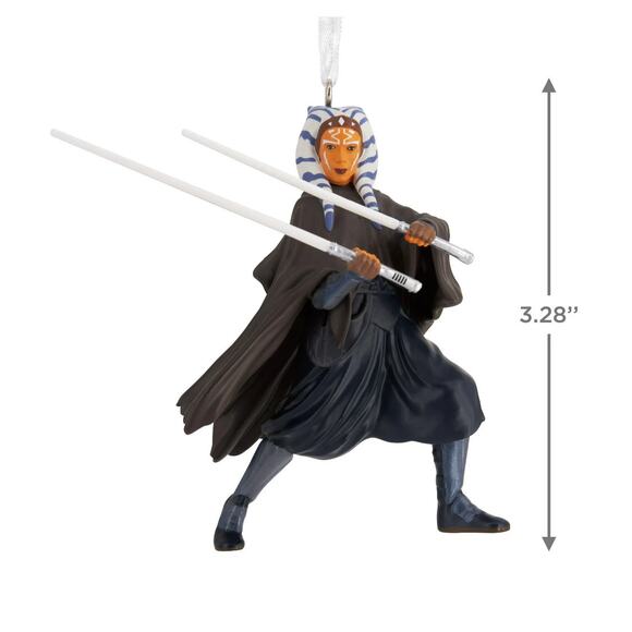 3 New Hallmark Funko Pop Star Wars Christmas Ornament Ahsoka Tano Bo-Katan Kryze - Picture 12 of 13